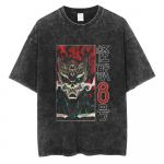 Jaapani Anime Kaiju Nr. 8 Lahedat Tr&uuml;kiga T-s&auml;rki Meestele Naistele Vintage Pesemata Puuvillased T-s&auml;rgid &Uuml;legabariidiline T-s&auml;rk Harajuku Mehelik Y2k Tee 3XL