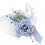 Pulmakorsaaž Romantiline K&auml;sitsi Valmistatud Riidest Prom Kunstlill Randmel Pruudi Korsaaž Randmepael Kihlumise Dekoratsioon A