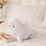 Satedudu Happy Ocean Series Valge vaal H&uuml;ljes Hai Delfiin Pehmed m&auml;nguasjad Magamispadi 60cm