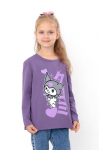 Girls&rsquo; Printed Pullover &ndash; Soft Touch & Long-Lasting Fabric Any season, 6363-036-33-5-2 HC 110 lavendlililla v&auml;rv