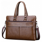 Klassikaline PU-nahast kabriolett &auml;rikott meestele pruun