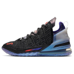Kylian Mbapp&eacute; x Nike LeBron 18 NRG The Chosen 2 Meeste tossud Must Fierce-Purple Metallik-H&otilde;be DB8148-001 42.5