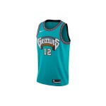 Nike NBA Retro Piiratud V&auml;ljaanne. Morant Ei. 12 Memphis Grizzliesi s&auml;rk Meeste peals&auml;rgid Roheline AV4648-315 M