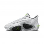 Air Jordan Tatum 2 PS Neoon Laste Tossud Valge Must Hundihall FJ6460-100 28