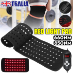 Near Infrapuna Kantav s&uuml;gav teraapiapadi selja &otilde;laliigeste jaoks lihasvalu leevendamiseks 660 nm punane ja 850 nm l&auml;hi infrapuna valgusravi v&ouml;&ouml;