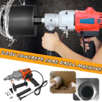 220V 1900W puur Teemants&uuml;damikuga puur m&auml;rg k&auml;eshoitav betoonis&uuml;damiku puurmasin + veepumba tarvikud puurmasin
