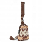 Wrangler Crossbody Sling Kotid Naistele Risti Keha Rahakott Eemaldatava Rihmaga, 100% Uus helepruun v&auml;rv