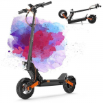 JOYOR S5 PRO - Trottinette &Eacute;lectrique - ABE - 500W Moteur - Batterie 48V 26AH - Max 20km/h - Autonomie 55KM Freins &agrave; Disque - Noir