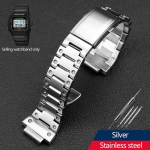 DW-5600 Metallist Kellarihm G-SHOCK C-asio jaoks DW5600 GW-B5600 GW-M5610 Modifitseeritud Massiivne Roostevabast Terasest Kellarihm K&auml;ev&otilde;ru 16mm 16mm h&otilde;be