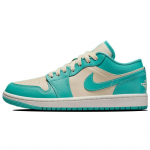 Air Jordan 1 Low 'Tropical Teal Sandy Beige' Naiste Jordan DC0774-131 36