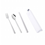 304 roostevabast terasest lusikas kahvel s&ouml;&ouml;gipulgad s&ouml;&ouml;giriistade komplekt kaasaskantav s&ouml;&ouml;giriistade komplekt L&otilde;una lauan&otilde;ude karp reisik&ouml;&ouml;gi tarvikud