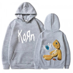 Korn Rock B&auml;ndi Hupparid Kevad S&uuml;gis Pullover Meeste Mood Prinditud Huppar L&otilde;tv Vabaaja Igap&auml;evane T&auml;navar&otilde;ivad Kampsun Topid S