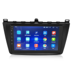 9-tolline Wifi GPS-navigatsioon FM-raadio 16 GB + 1 GB Bluetooth Android 10.1 jaoks Asendus Mazda 6 GH 2007-2012 jaoks blue
