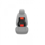 Support lombaire voiture - momo - LSECBR - Ergonomique - Noir must