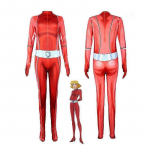 Totally Spies Cosplay kost&uuml;&uuml;m Jumpsuit Peo kost&uuml;&uuml;m Bodysuit t&uuml;drukutele naistele 110 roheline