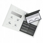 Starter kit extensions de cils - Nanolash - CLASSY - Application &agrave; domicile - Noir - Faux cils