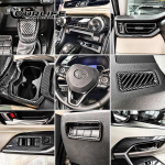 Toyota RAV4 XA50 2022 2023 modifitseeritud spetsiaalse s&uuml;sinikkiust tekstuuriga sisemuse keskse juhtseadme dekoratsiooni jaoks E