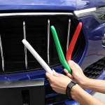 For Maserati Levante 16-21 For Ghibli 14-17 For Quattroporte 13-16 ABS Car Front Grille Cover Trim sticker Car For Quattroporte