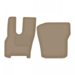 Dywaniki samochodowe welurowe do: DAF XG+ ciężarowy(prawy fotel pneumat) (2022-) beżowe