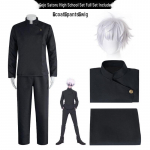 Jujutsu Kaisen Keskkooli Cosplay: Gojo Satoru, Fushiguro Toji, Geto Suguru Kost&uuml;&uuml;mide sari XXL