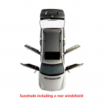 Auto p&auml;ikesesirm Ford Explorer U502 MK5 2011 2012 2013 2014 2015 2016 2017 2018 Auto tarvikud P&auml;ikesesirm Tuuleklaas Aken Rear Windshield