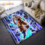 Dragon Ball vaip Goku 3D prinditud multikas vaip elutuba magamistoa ala vaip lastetuba M&auml;ng roomav p&otilde;randamatt 100cm x 120cm