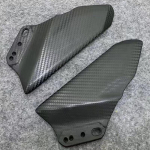 ZX6R Mootorratta tiivakesed Kawasaki Ninja 636 ZX-6R 2009 -  2024 2025 Eesmise voolunduskate Aerod&uuml;naamiline tiib ZX 6R Matte Carbon