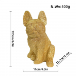 Prantsuse buldogi kuju Prantsuse buldogi kuju Loomade dekoratsioon Vaikne kunstiteos Loomakujukesed Siseruumidesse Kontorisse Magamistuppa Riiulile Lauale