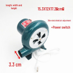 Jiulongshan 220V V&auml;ike Kodune BBQ Ahju Ventilaator