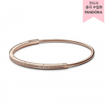 PanDora Rose SIgnature I D Pave Bangle 582313c01 2(17.5cm)