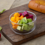 P&otilde;hjamaade loominguline l&auml;bipaistev klaasist kiirnuudlikauss suur supikauss Magustoidukauss kaane ja k&auml;epidemega k&ouml;&ouml;gin&otilde;ud