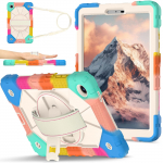 360 kraadi p&ouml;&ouml;rlev tugevdatud &uuml;mbris Lenovo Tab One 8.7-tollisele K9 TB305FU TB305XU 8.7'' 2025, seisutoega, raskeveokite kaitse, tahvelarvuti kate Lenovo Tab One 2025