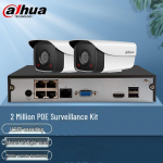 Dahua 2-kaameraline 2MP POE v&auml;lij&auml;lgimiss&uuml;steem heliga CN pistikuga (adapter kaasas)