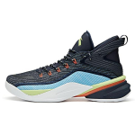 Anta UFO2.0 Celestial 2 High top Performance Basketball Shoes Men's Blue Black White 112011608-1 44.5