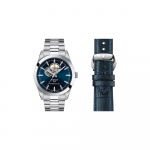 TISSOT Gentleman K&auml;ev&otilde;rukell T1274071104102 Meeste Sinine sihverplaat