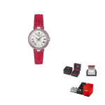 TISSOT Little Beauty kollektsioon Kvartsmehhanism 50 meetrit Veekindlus Naiste k&auml;ekell Valge sihverplaat T126.010.66.113.00 Regular Watch Box gray