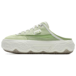 FILA ROCK Mules Wear resistant And Lightweight Low top Canvas Shoes Women's Margarita Green F12W432307FMG 38.5