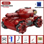 Uued 2,4G RC auto laste m&auml;nguasjad lastele 4WD kaugjuhtimispuldiga auto RC tank žestiga juhitav vesipomm Elektrilised soomustatud m&auml;nguasjad poistele kingitus Remote control roheline