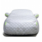 Paksenatud suur puuvillane tekk auto katteks: P&auml;ikese- ja rahekaitse soojusisolatsiooniga Premium Cover Fabric (Thickened Hail Protection)
