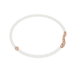 Swarovski Idyllia &uuml;mmarguse p&auml;rliga magnetiline kuupmeetrilise tsirkooniumiga imiteeritud kristallist kaelakee imiteeritud p&auml;rlikestaga naistele 5669221 F,White