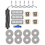 Dreame L10S Ultra, L10 Ultra robottolmuimeja peamise k&uuml;ljeharja jaoks HEPA filtrid tolmukotid mopipadjad varuosad CHINA
