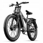 Elektriratas Shengmilo S600, 2000W mootor, 48V 17.5Ah aku, tippkiirus 45 km/h, s&otilde;iduulatus 90 km, 26x3.0 tollised rehvid