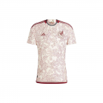 Adidas Mehhiko 2022 v&otilde;&otilde;rsilastuse autentne s&auml;rk meestele Wonder White HD9313 S