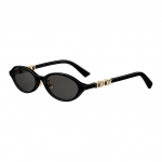 Dior Vintage V&auml;ikese Raamiga Disain Ovaalsed P&auml;ikeseprillid Unisex P&auml;ikeseprillid Must DIORTREASURE-R1F-10A0 Basic Packaging-Eyeglass Case+Box