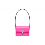 Valentino Rockstud 23 Reguleeritav &Otilde;larihm Konksuga Kinnitus N&otilde;elakujulise &Auml;&auml;rega Vasikanahast T&otilde;mblukuga &Otilde;lakott Naiste Kotid Roosa W2B0M42AZSUWT Gift Set(Basic Set+Box+Shopping Bag)