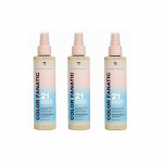 3x Color Fanatic mitmeotstarbeline leave-in juuksesprei v&auml;rvitud juustele, leave-in kuumakaitsehooldus, sulfaadivaba & vegan, 200ML
