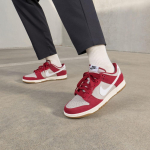 Nike Dunk Low Retro SE College Grey Team Red 44