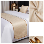 1.2/1.5/1.8/2.0m Jacquard Voodijooks Sall Pehme Luksuslik Voodipesu Kaitsja Kate Magamistoa K&uuml;lalistetoa Hotelli Pulmaruumi Dekoratsioon 50x160cm