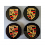 Porsche Veljekorgid | Must 76mm