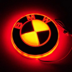BAGJ1 Autokleebis 8,2CM 4D LED Embleem Logo Helendav Valgus Auto M&auml;rk BMW E46 E90 E60 F10 F11 F20 F30 F34 F01 G20 G21 G31 X1 X3 X5 X7 jaoks multi